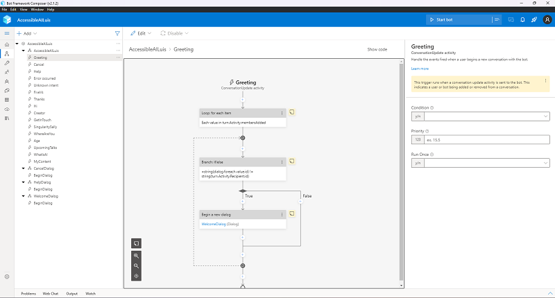 Bot Framework Composer