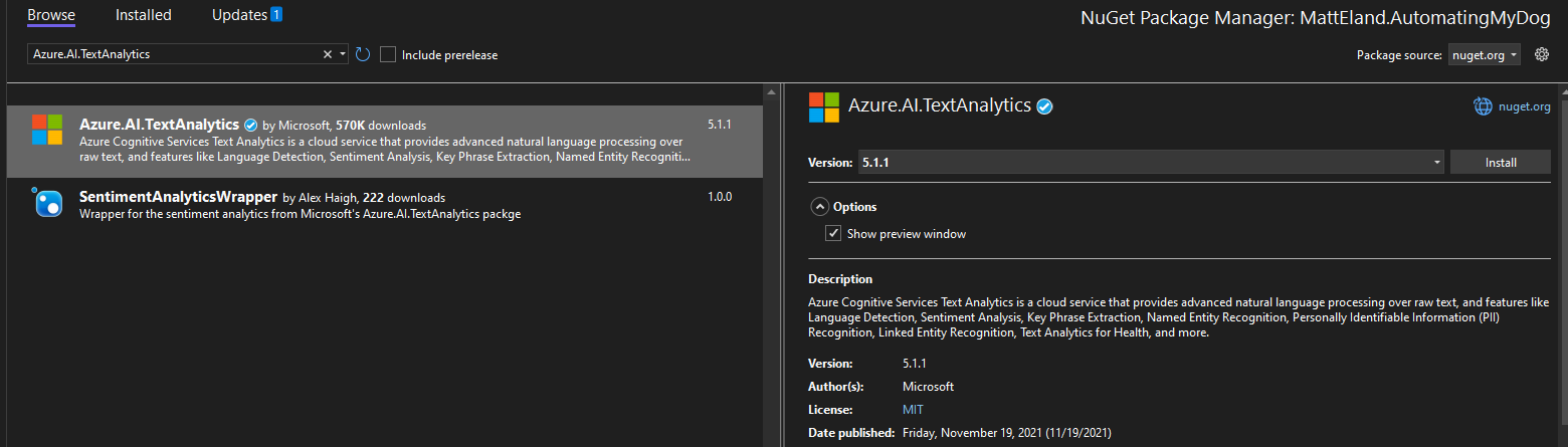 Entity Recognition With Azure Cognitive Services In C Accessible AI