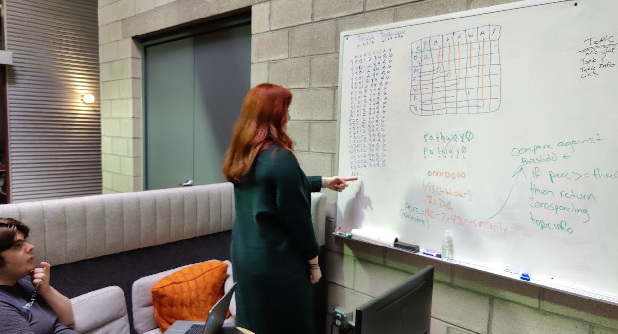 Students Analyzing Levenshtein Distance