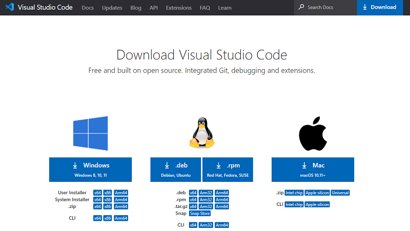 Download VS Code