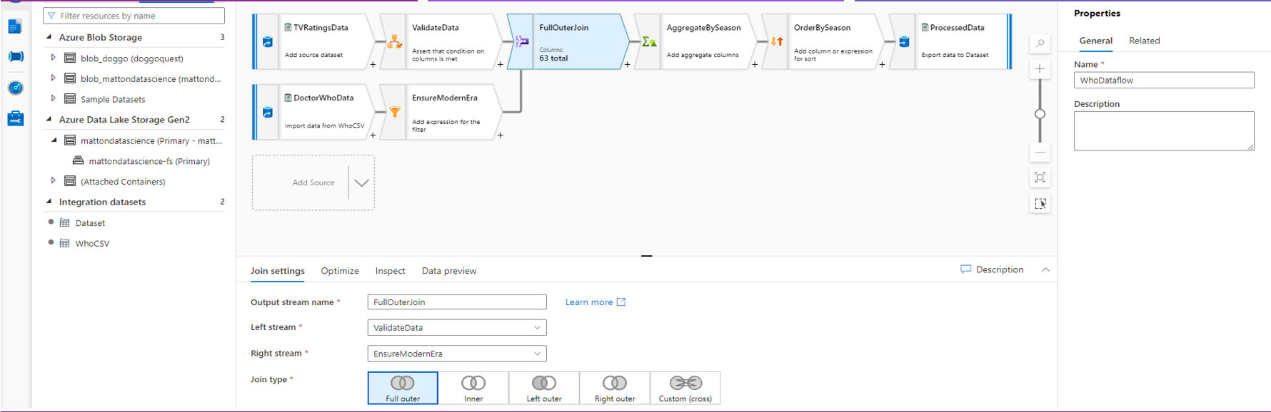 Mapping Data Flow