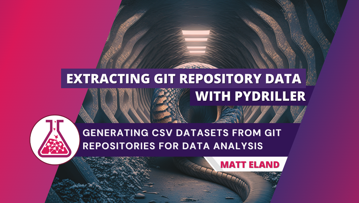 Extracting git repository data with PyDriller